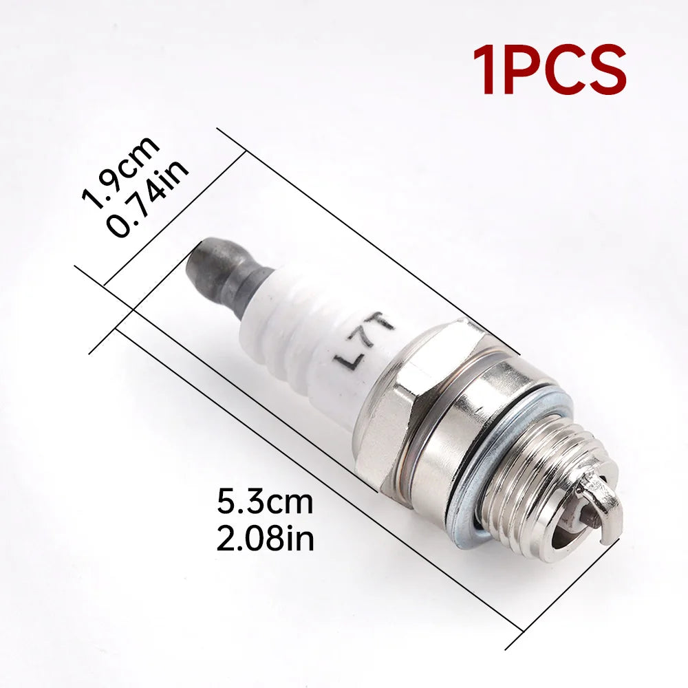 1/5Pcs Mower Flower Spark Plug RJ19LM BR2LM Lawn Mower Spark Plugs for Briggs & Stratton Engines Motors Power DIY Accessories