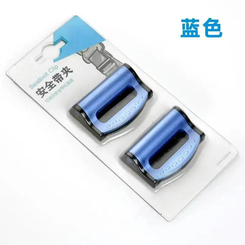 Car Seat Belts Clips Car Stopper Buckle Adjustable Safety Relax Shoulder Neck Universal Auto Interior Decoration Accessories