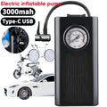 Electric Air Compressor USB Charging Portable Bike Pump Multifunctional Electric Tire Pump for Motorbike Auto Bicycle
