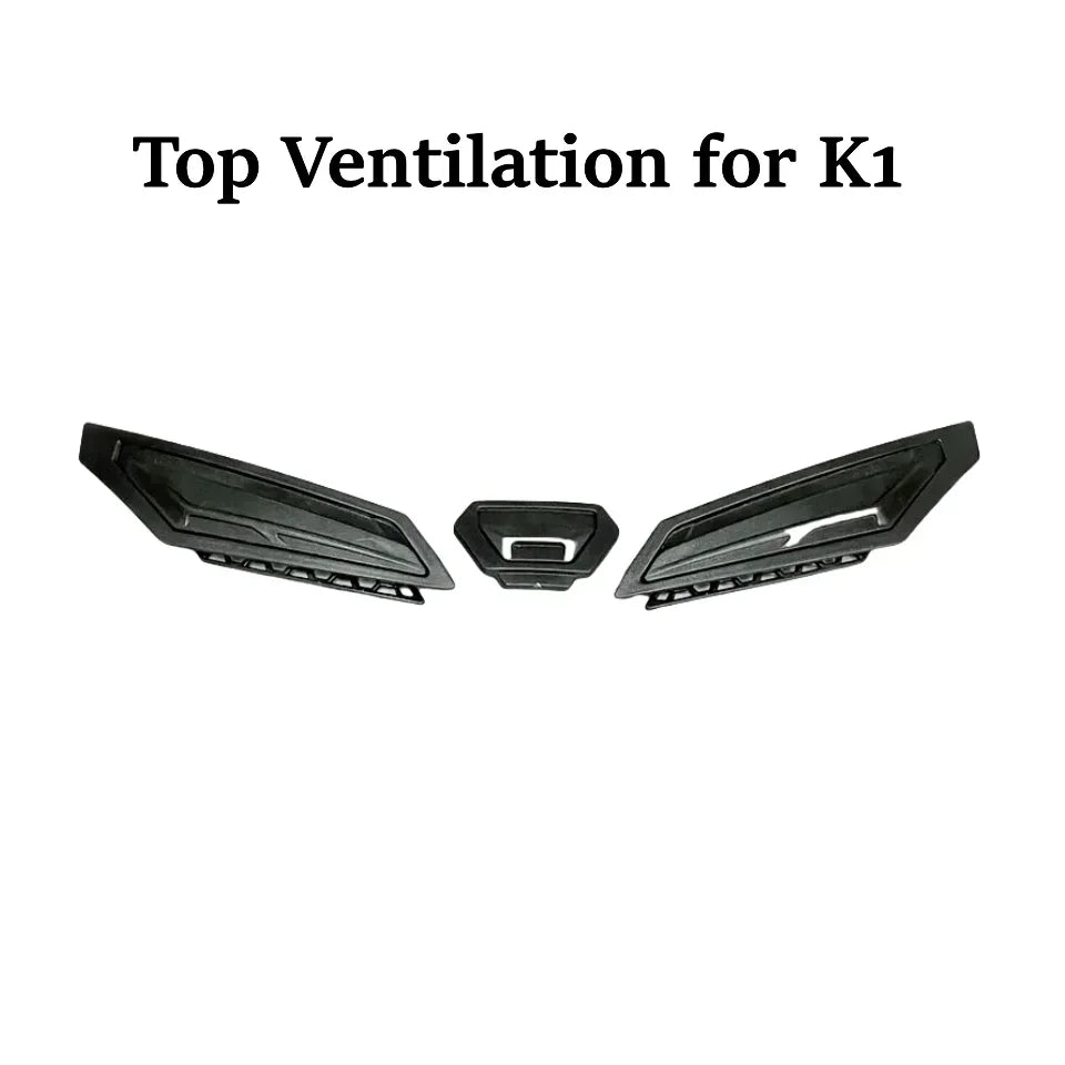 Accesorios para casco de motocicleta AGV K1 K3 K3SV K5 K5S Capacetes Forro Almohadilla Protectora de nariz y barbilla Ventilación Accesorios Para Moto