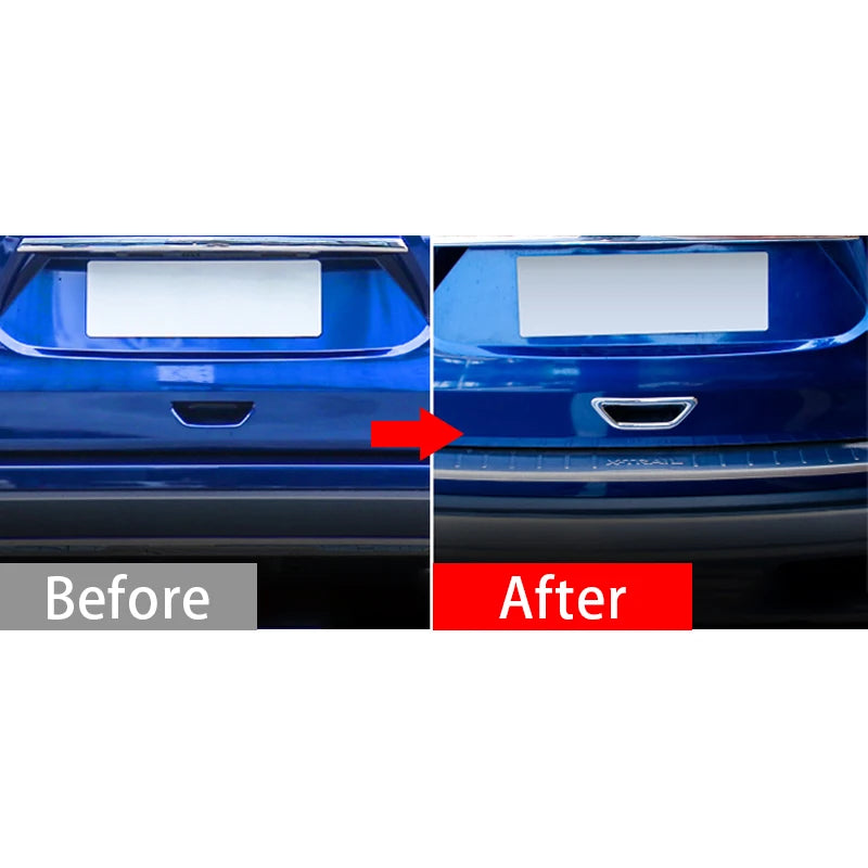 For Nissan X-trail Xtrail T32 Rogue 2014 2015 2016 2017 2018 2019 2020 ABS Car Rear Tail Door Handle Bowl Cover Accessories