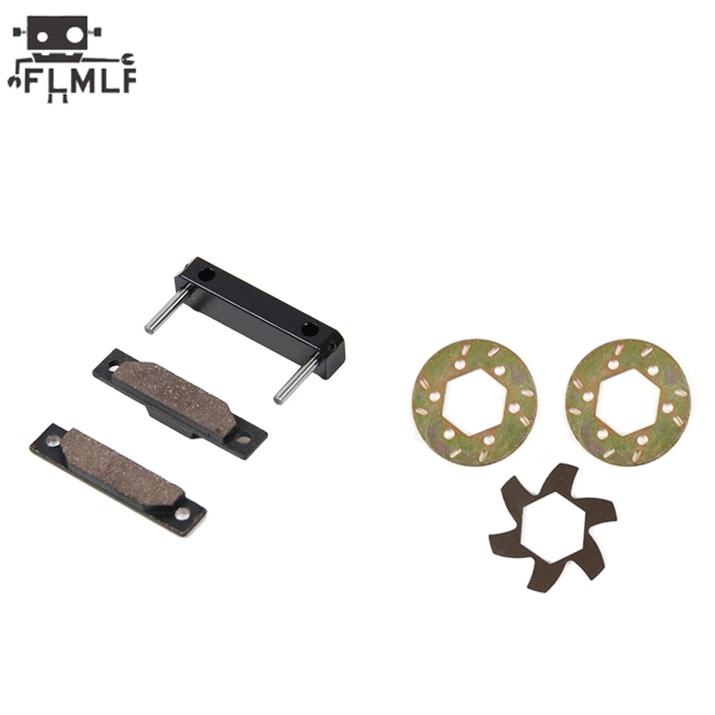 Remote Control Car CNC Metal Brakes Pad or Brake Disc Set for 1/5 Scale HPI ROFUN BAHA ROVAN KM BAJA 5B 5T 5SC SS RC Truck Parts