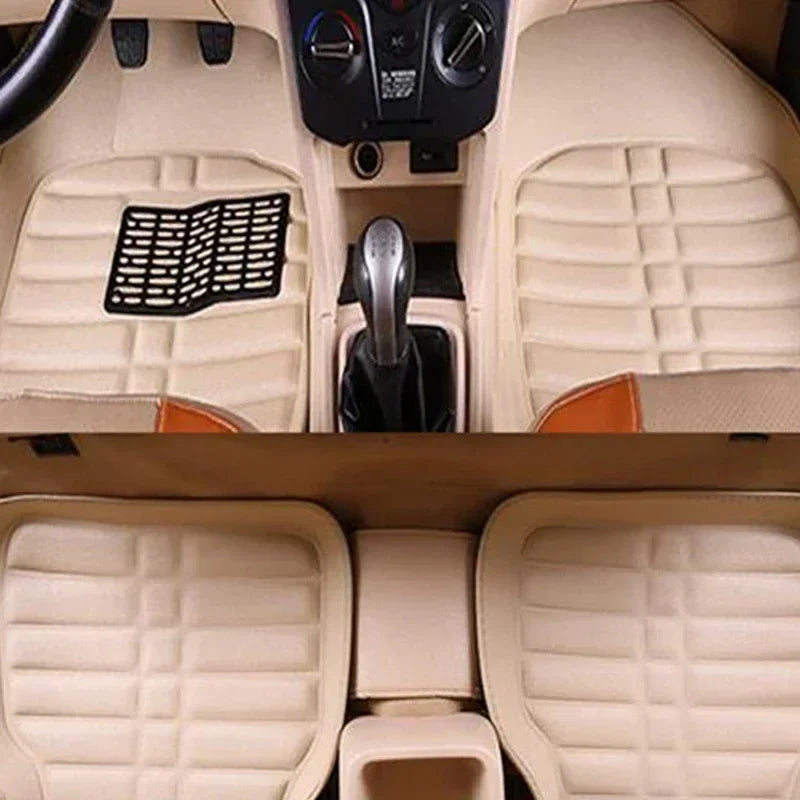 5pcs AutoFloor MatsFoot Rugs Carpets Car StylingFor Duster Premium Full Set Carpet FloorCreasing MarksMat LeatherCar Accessories