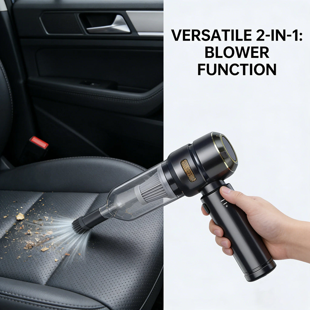 Car Wireless Vacuum Cleaner Strong Suction Handheld Wet Dry Auto Vacuum Home & Car Dual Use Mini Vacuum Cleaner Home Appliance