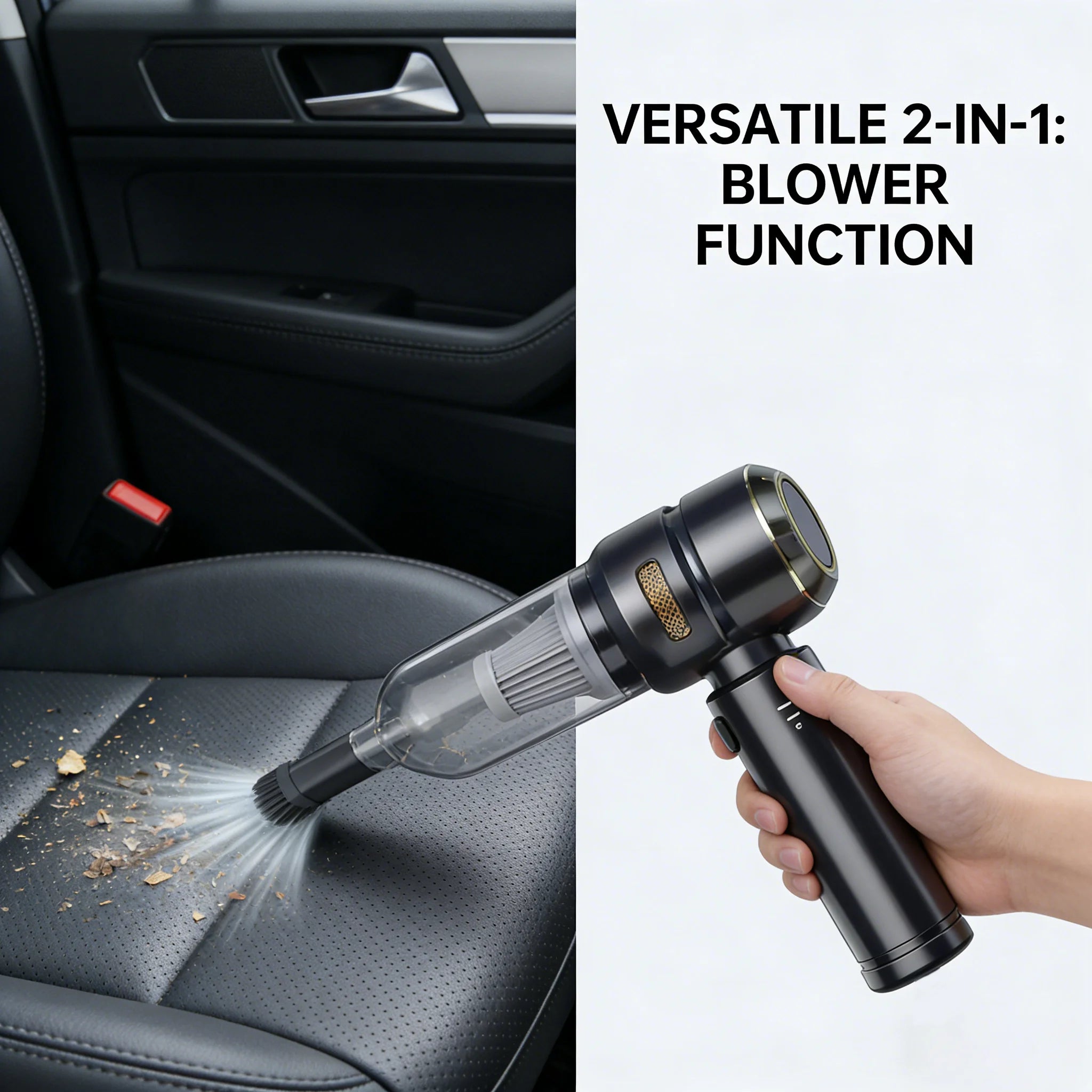Car Wireless Vacuum Cleaner Strong Suction Handheld Wet Dry Auto Vacuum Home & Car Dual Use Mini Vacuum Cleaner Home Appliance