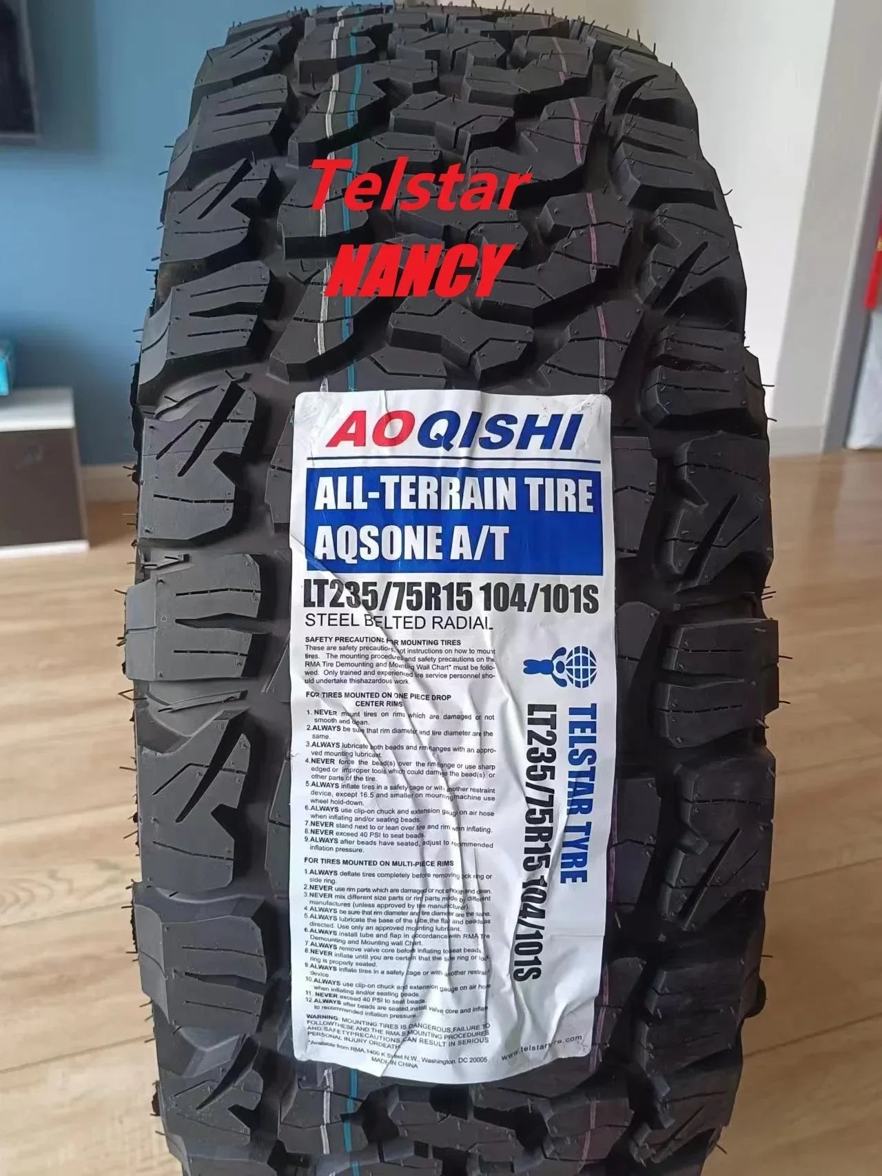 High Quality 4x4 Off Road Tyre 235/70R16 AT Tire Wholesale Price Size