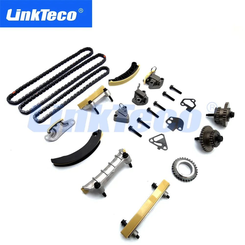 Engine Parts Timing Chain Kit Fit 3.0 3.6 L V6 DOHC For 10-17 Chevrolet GMC BUICK CADILLAC GMC SAAB HOLDEN ALPHEON LFX LF1