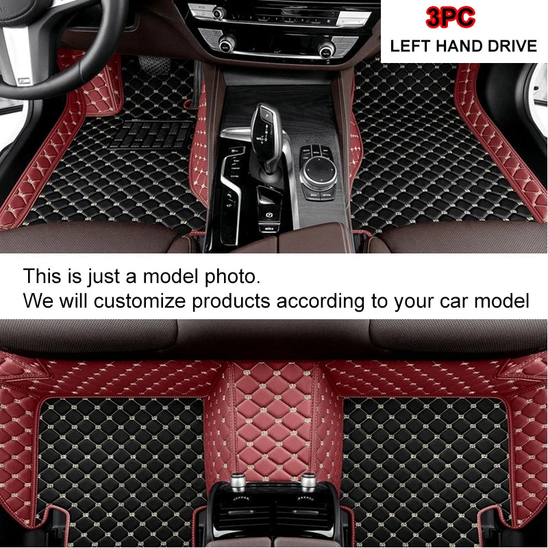 Car Floor Mats For Ford Focus MK3 MK3.5 III 2012~2019 2015 2016 2017 Rugs Panel Footpads Carpet Cover Pad Foot Pads Accessories