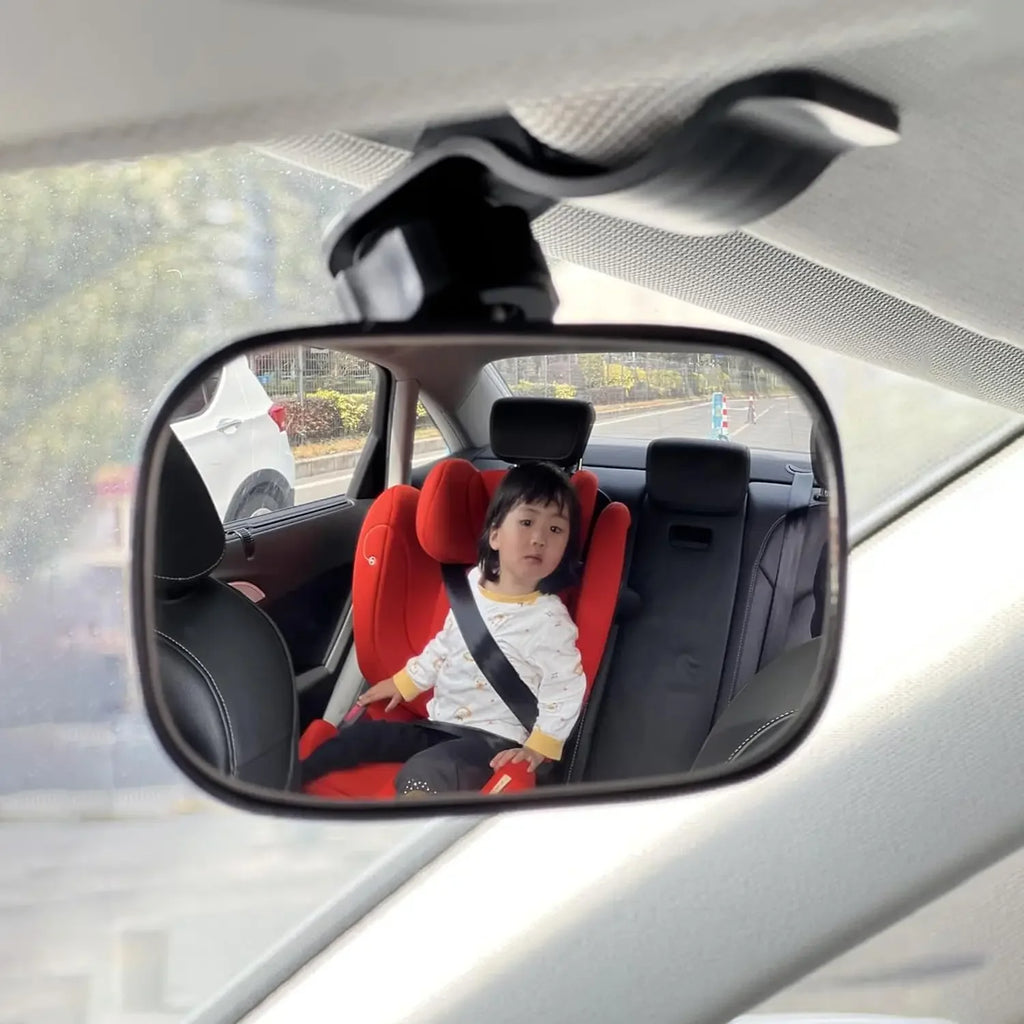 Car Interior Baby Safety Mirror With Clip Rear View Mirrors Makeup Mirror Seat Back Clamp Auto Ornament Automotive Accessories