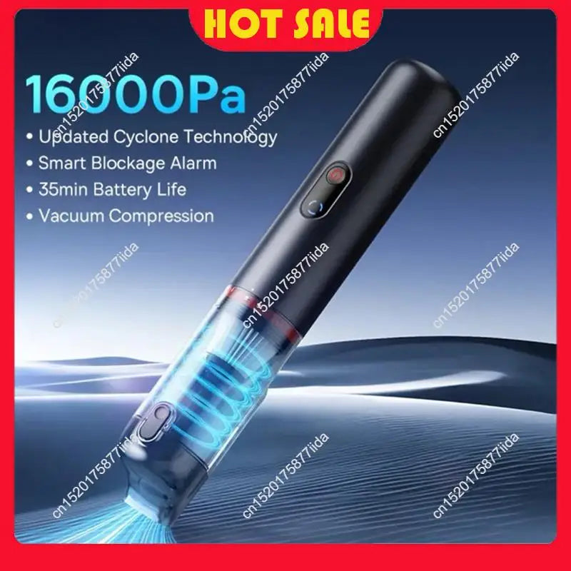Needful 16000Pa Wireless Car Vacuum Cleaner Handheld Mini Vacuum For Home Cleaning Portable, Powerful
