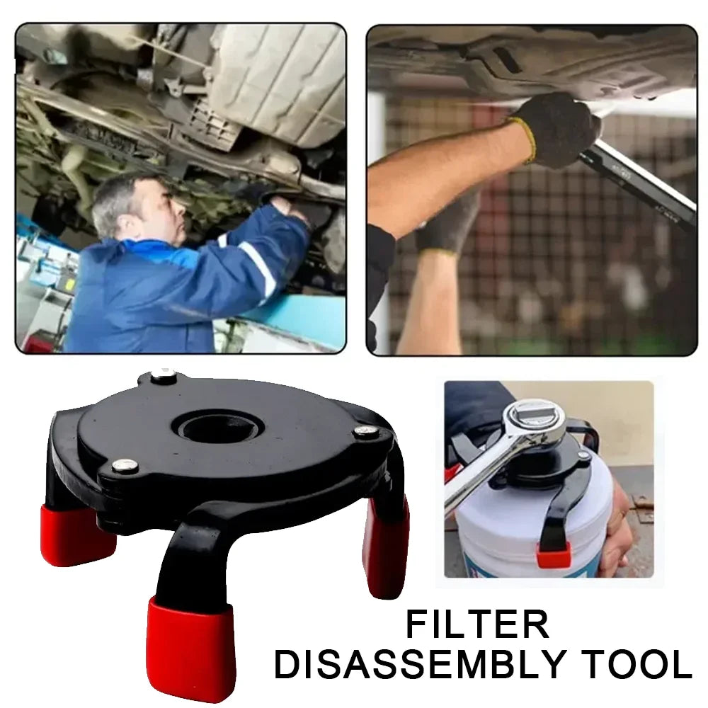 Universal 3 Jaw High Quality Oil Filter Remover Tool Cars Oil Filter Removal Tool Interface Special Tools Oil Filter Wrench Tool
