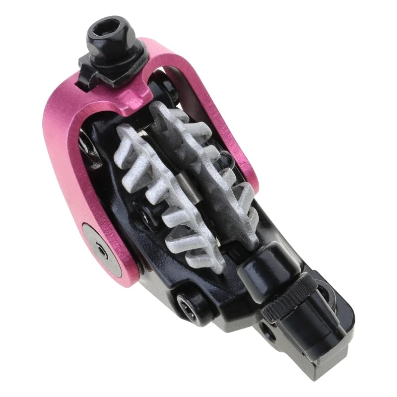 Aluminium Alloy Mechanical Disc Brake E-Bikes Bilateral Piston Drive Mountain Bikes Double Drive Front Disc Brake Bicycle Set