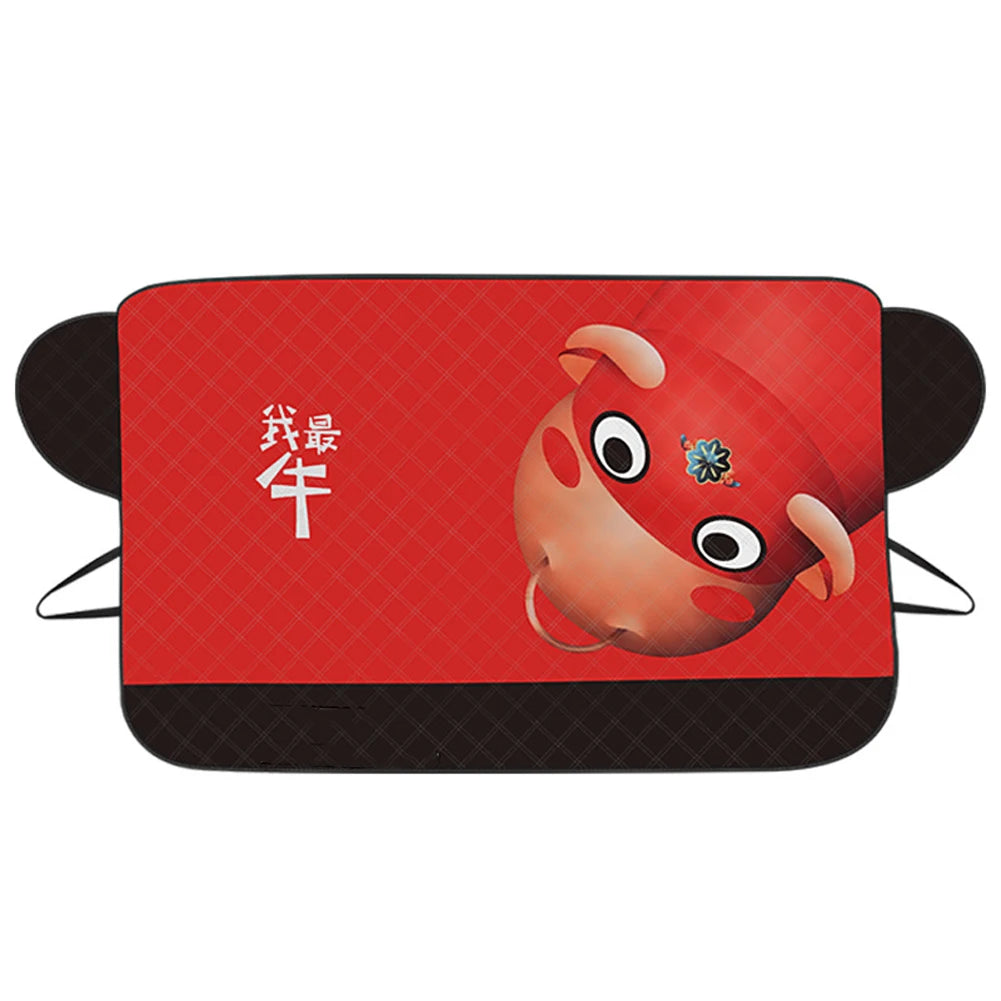Car Windshield Heat-insulating Cover Auto Front Window Frost Blanket Snow Cover For Suv Trucks Winter Car Accessories