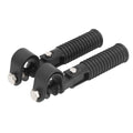 Engine Guard Footpegs Motorbike Parts Pair of Motorcycle Foot Pegs Clamp Footrest Mount for 1in Engine Crash Bar Guard Foot Pegs