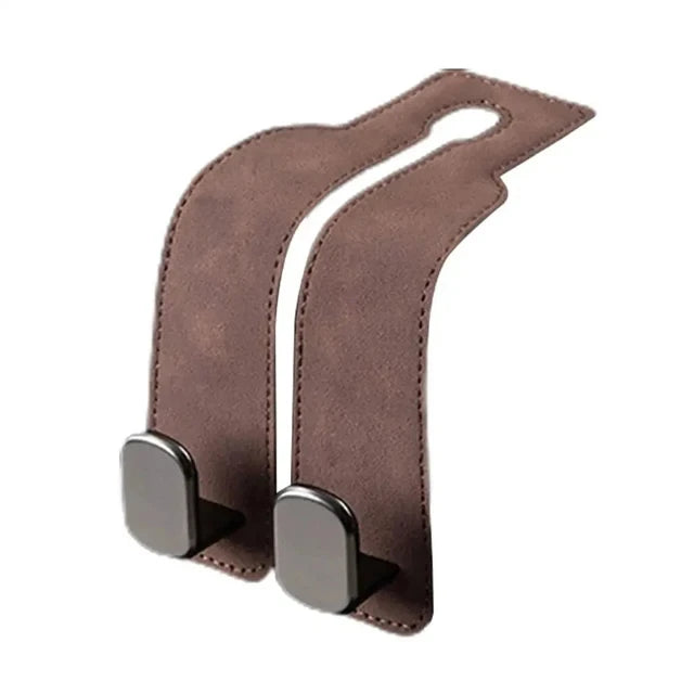 2 in 1 Car Hook For Car Rear Seat Back Hooks Headrest Hanger Clip Universal Double Hooks Holder Storage Car Interior Accessories