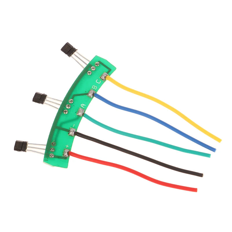 4402 Hall Effect Sensor Electric Motor Hall Sensor Electric Scooter Motor Hall Sensor Board Cable Hall Plate Component PCB Hall