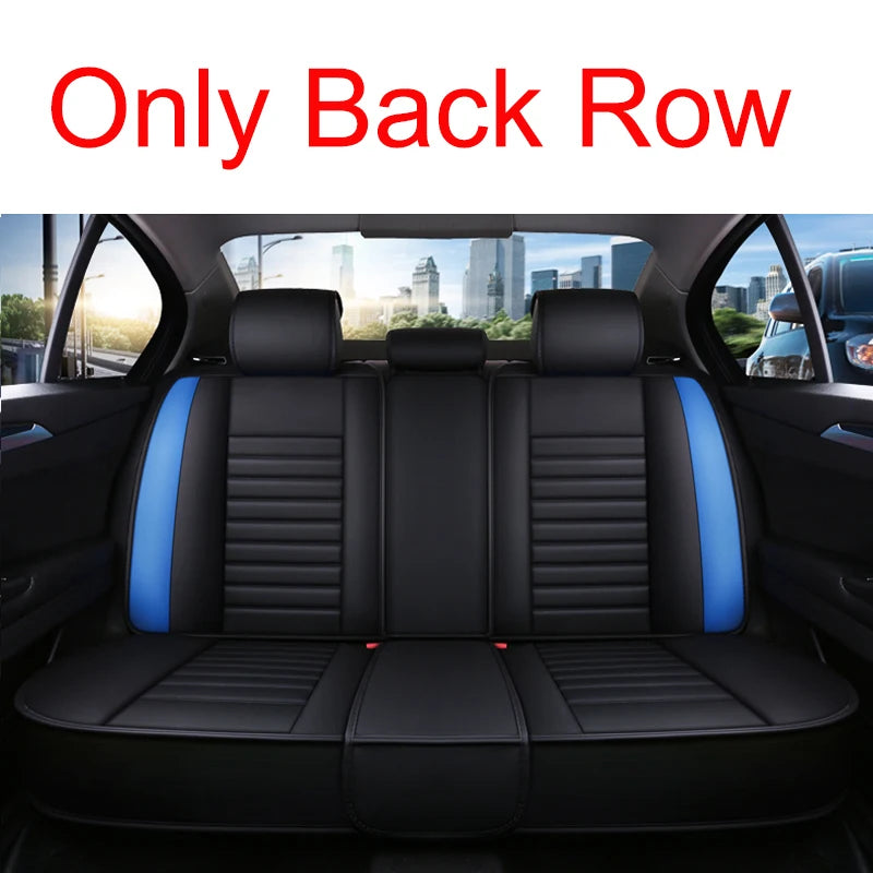Full Coverage Universal Style Pu Leather Car Seat Covers for VW Passat B6 B7 B8 Seat Arona LEON Skoda Superb 3 2 Car Accessories