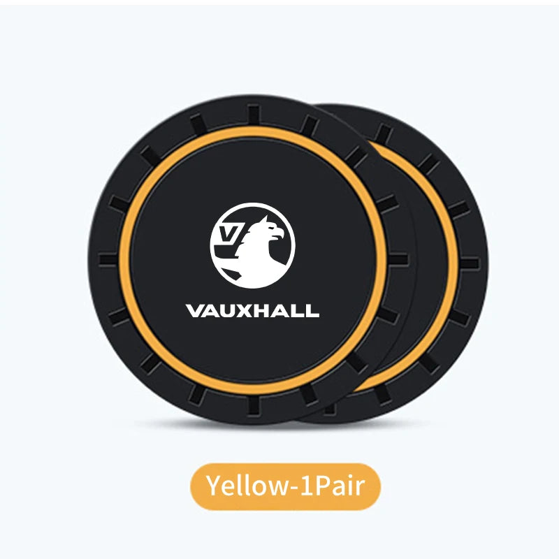 Car Cup Holder Coaster Auto Decoration Silicone Mat Accessories Interior For Vauxhall Corsa VXR Astra GTC Tigra Zafira Vectra