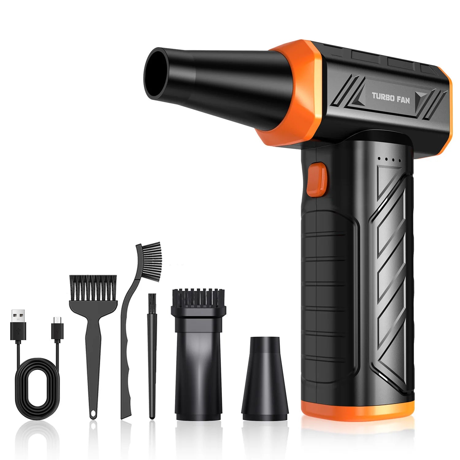 3-In-1 Car Vacuum Cleaner 6000pa High Power Wireless Handheld Hoovers Multifunctional Strong Suction Portable Air Blower Pet