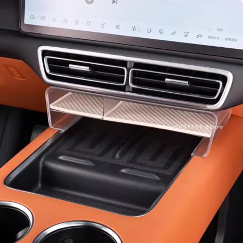 Car Center Console Dashboard Under Storage Box for Li Xiang L6 L7 L8 L9 Interior Accessories 2024 2025 for Left Hand Drive