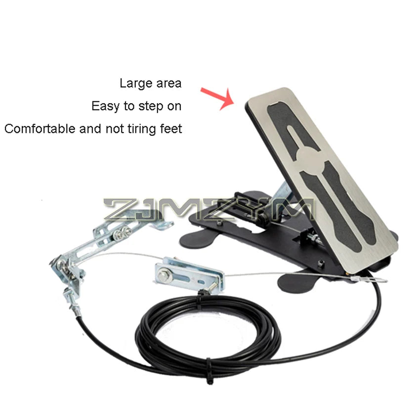 Dispositivo de freno auxiliar automotriz Dispositivo de freno auxiliar para automóvil de piso Freno de asiento lateral Dispositivo de interruptor de freno de copiloto de automóvil