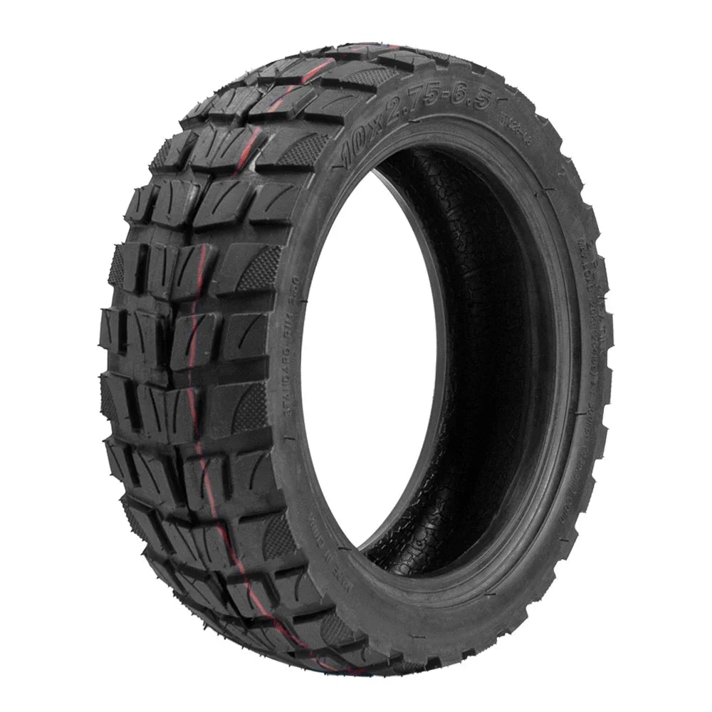 10 Inch Wear Resistant Tubeless Off-road Tire 10x2.75-6.5 Rubber Vacuum Puncture-proof Tyre For Electric Scooter Accessories