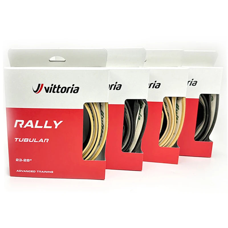 Vittoria Rally Road Bike Tubular Tires 700c X 25mm 220TPI   Rubber tubular bicycle tire 700C rim cycling tyre 25-28c
