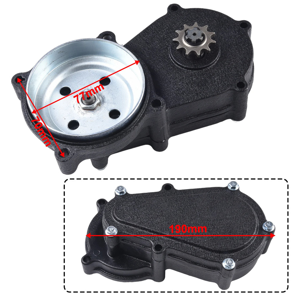 Aluminum Alloy Gear Box Parts Spare Steel 4-stroke 49cc Double Chain For Engine Replacement Useful Accessories