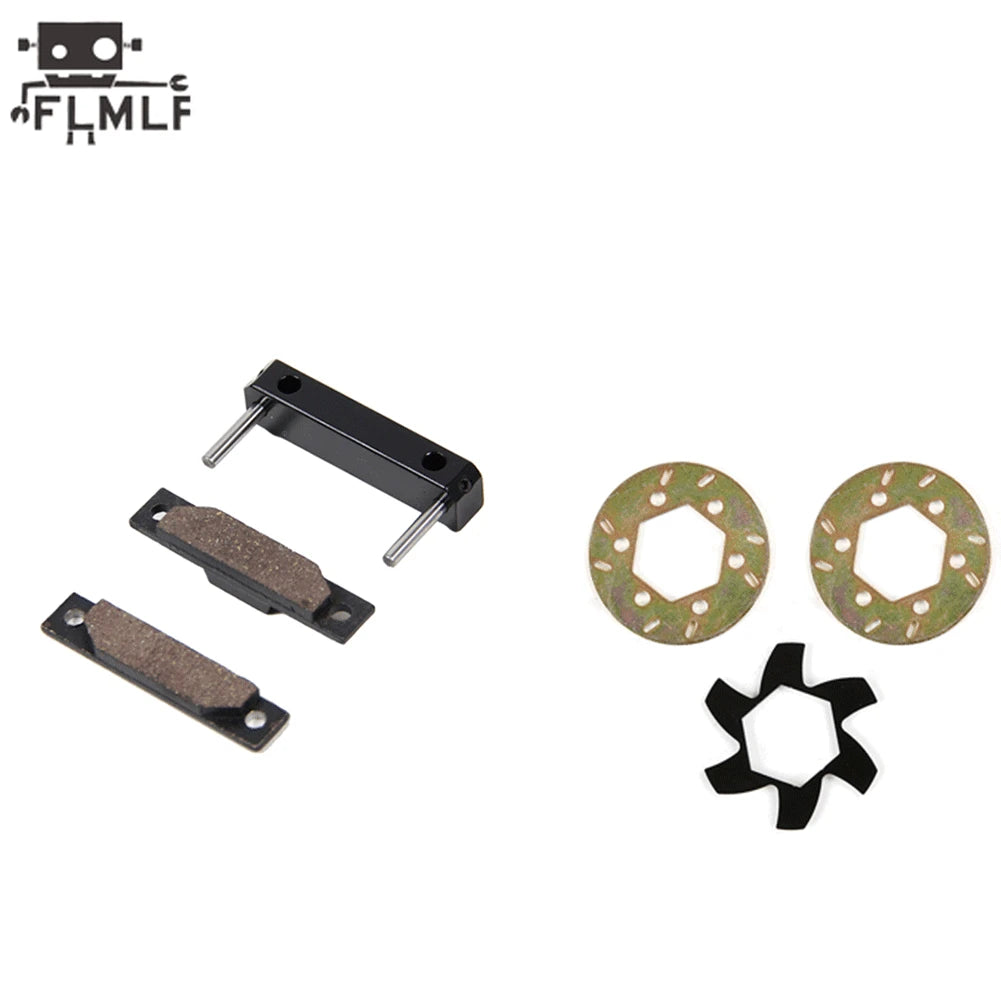 Remote Control Car CNC Metal Brakes Pad or Brake Disc Set for 1/5 Scale HPI ROFUN BAHA ROVAN KM BAJA 5B 5T 5SC SS RC Truck Parts