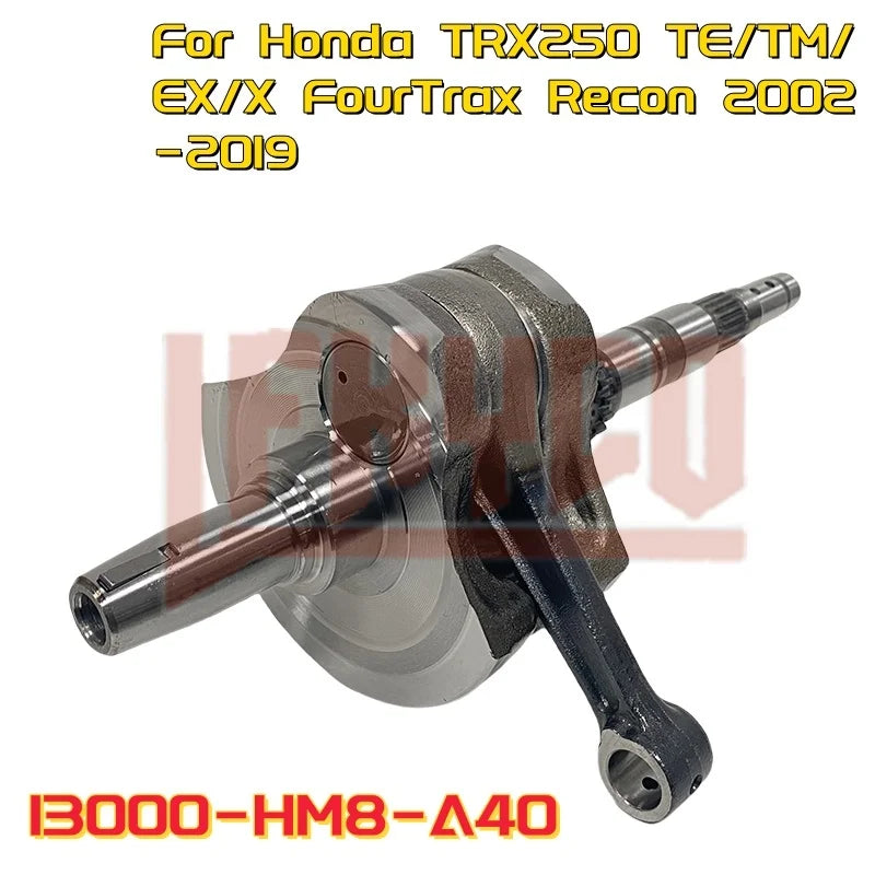 Motorcycle Crankshaft Engine Assembly Kit for Honda TRX250 TE/TM/EX/X FourTrax Recon 2002-2019 13000-HM8-A40 ATV Crank Shaft