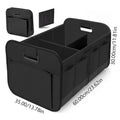 SEAMETAL Car Trunk Organizer 63L Large-Capacity Foldable Storage Box In Car Waterproof Oxford Cloth Universal Storage Organizer