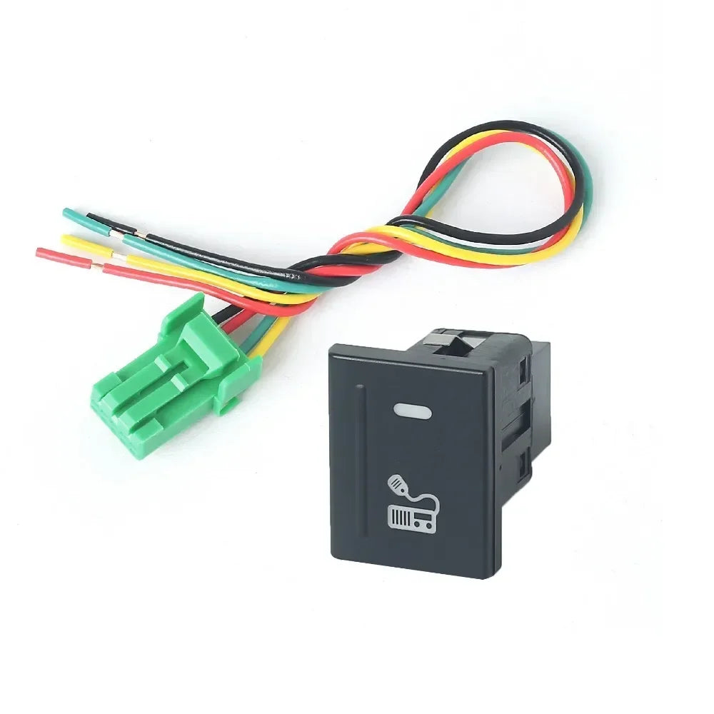 For Volkswagen Amarok 11-18 Accessories 1PC Car LED DRL Fog Lights Power Spotlight Fan Radar Front Rear Diff Lock Electronic Dog