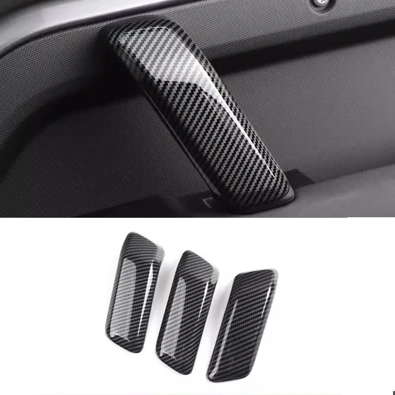 For Land Rover Defender 110 2020 2021 2022 2023 2024 Car Interior Accessories Side Door Armrest Handle Cover Trim 3pcs