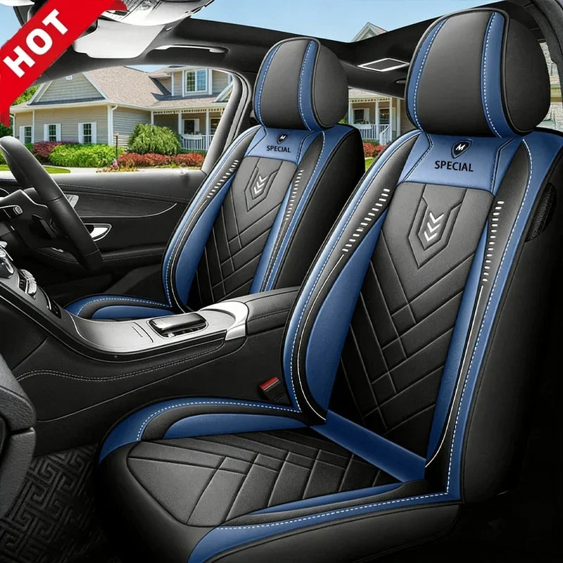1pcs Car seat cover full surround new seat cushion leather car cover Four season universal seat cover seat cover