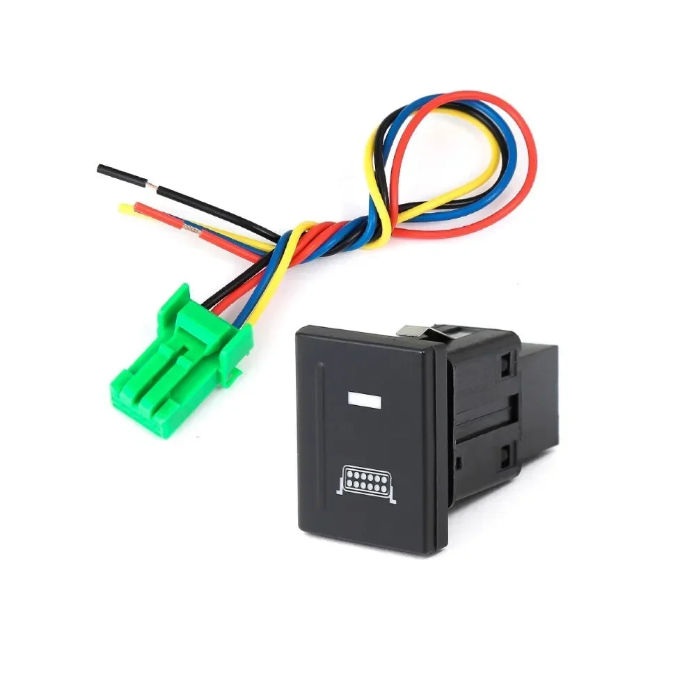 For Volkswagen Amarok 11-18 Accessories 1PC Car LED DRL Fog Lights Power Spotlight Fan Radar Front Rear Diff Lock Electronic Dog