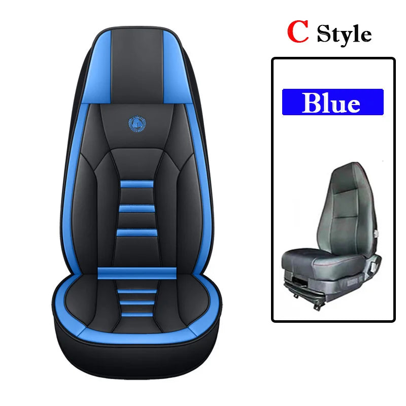Truck Lorry Van Big Universal Seat Cover Cushion Mat for Hino TATRA Dongfeng SANY Iveco Kenworth Peterbilt Man Volvo Benz etc