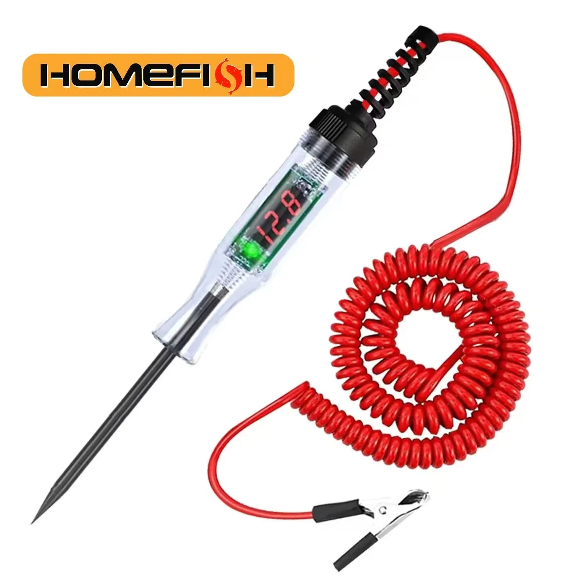 6V 12V 24V Car Truck Voltage Circuit Tester Auto Car Diagnostic Probe Test Pen Light Bulb Electric Measuring Pen Repair Tools