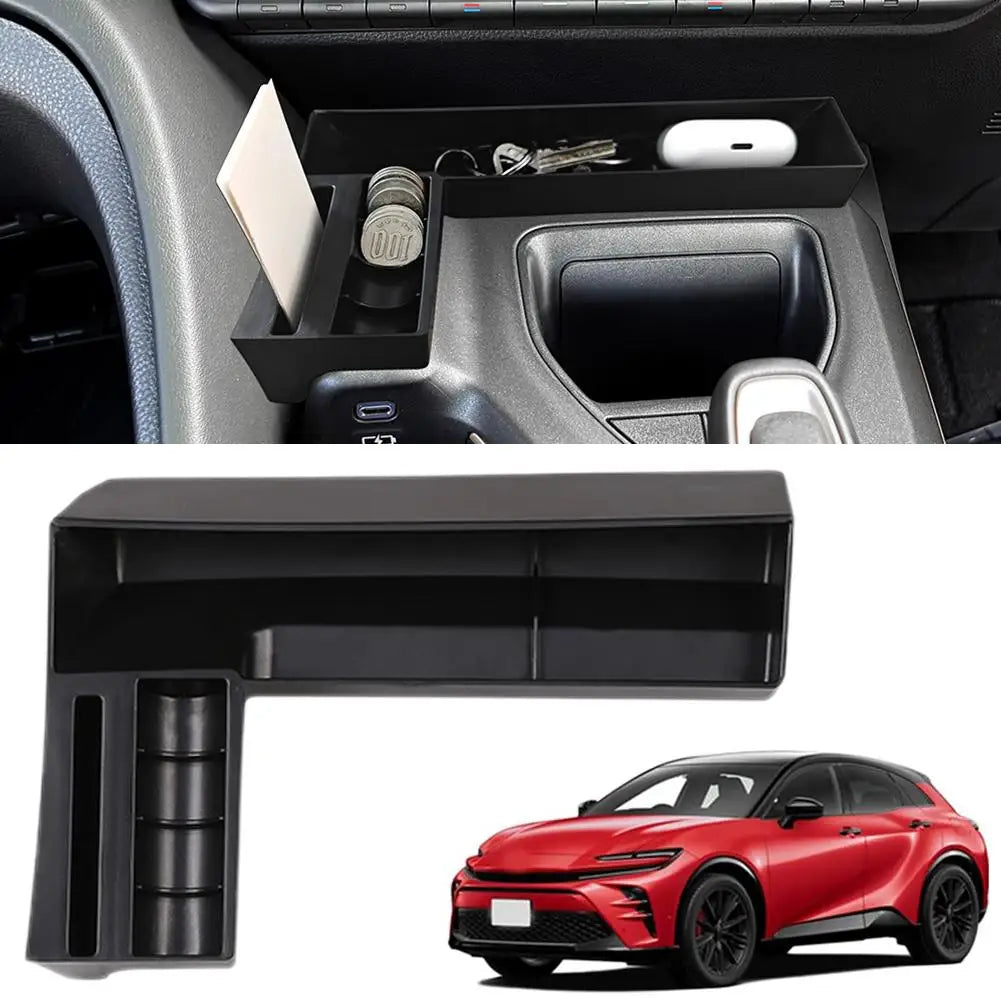 Car Central Console Storage Box For Crown Crossover Interior Accessories 2023 2024 2025 For Right Hand Drive N1e4