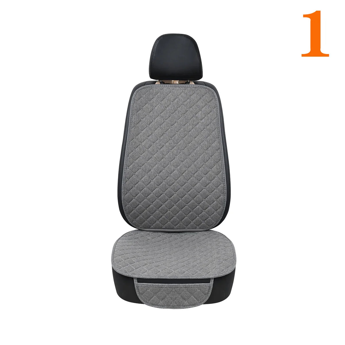 Car Seat Cover Accesorries Flax Summer Protect Cushion Protector Front Rear Full Set Vehicle Supplies Auto Interior Universal