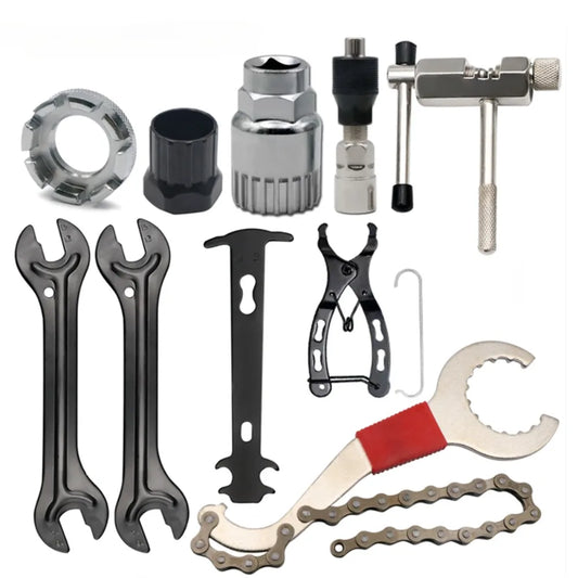 Bicycle Repair Tool Kits Chain Breaker Crank Puller Outdoor Cycling Pedal Remover Puller Bicycle Tools MTB Bicycle Accessories