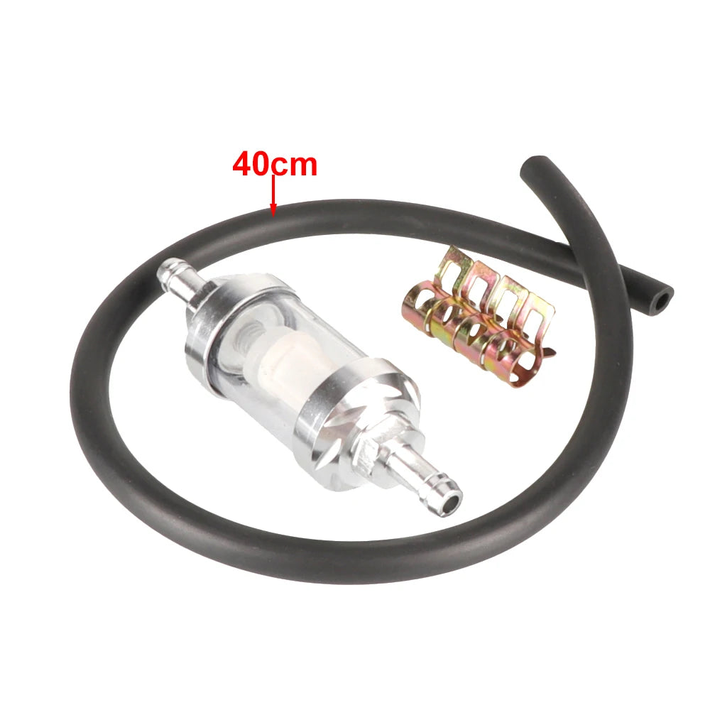 8mm Gas Fuel Gasoline Oil Filter Fuel Hose Fuel Filter For ATV Kawasaki KTM Yamaha Honda CRF 250R 450R 250X 450X 250RX 450RX