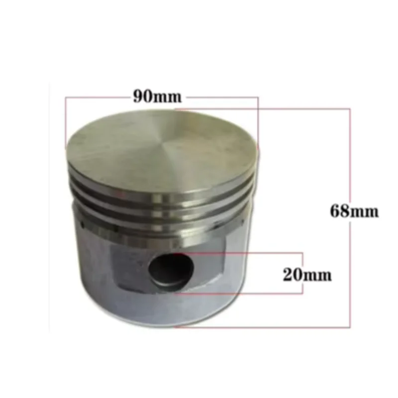 42/47/48/51/65/80/90mm piston for direct driven air compressor, belt driven air compressor. compressor pistons.