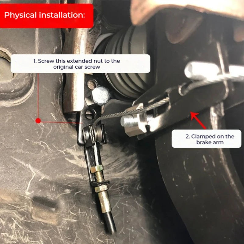 Car Auxiliary Brake Device Universal Car Learner Co Pilot Brakes Safety Equipment Manual Transmission Automatic Transmission