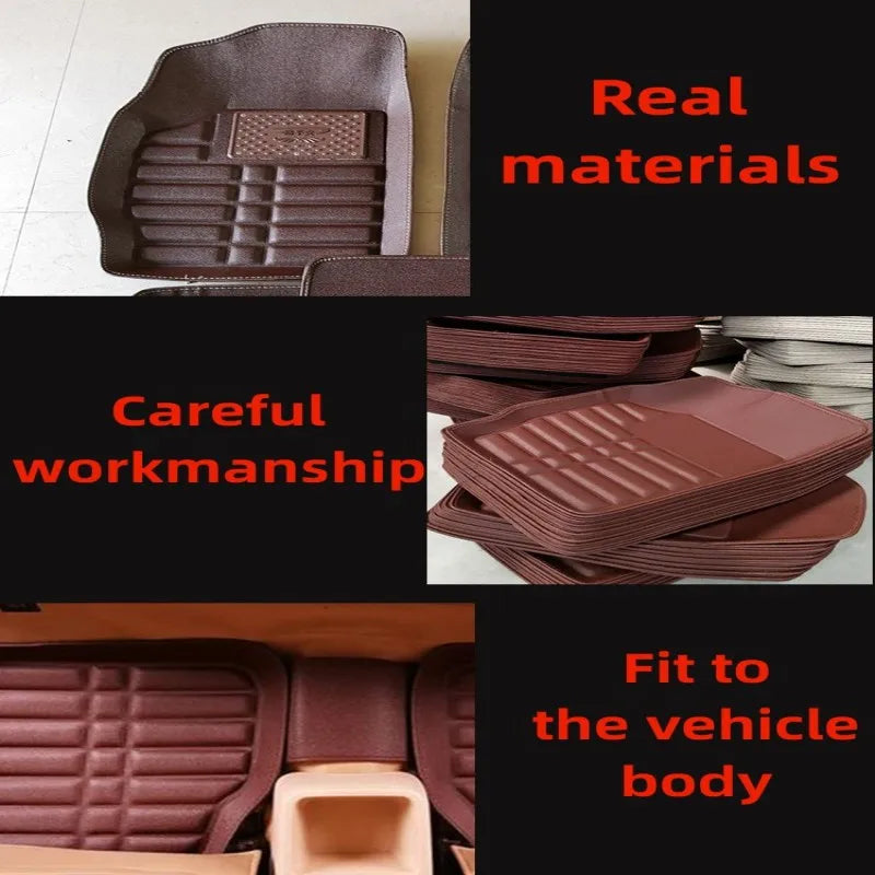 NEW Car Floor Mats for Land Rover All Models Discovery 3 4 5 Rover Range Evoque Sport Freelander 1 2 Velar Auto Accessories