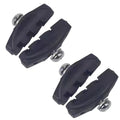 Road Bicycle Cycling Braking C-Brake Pads Blocks Holders Durable Rubber Shoes 50mm Caliper Pads