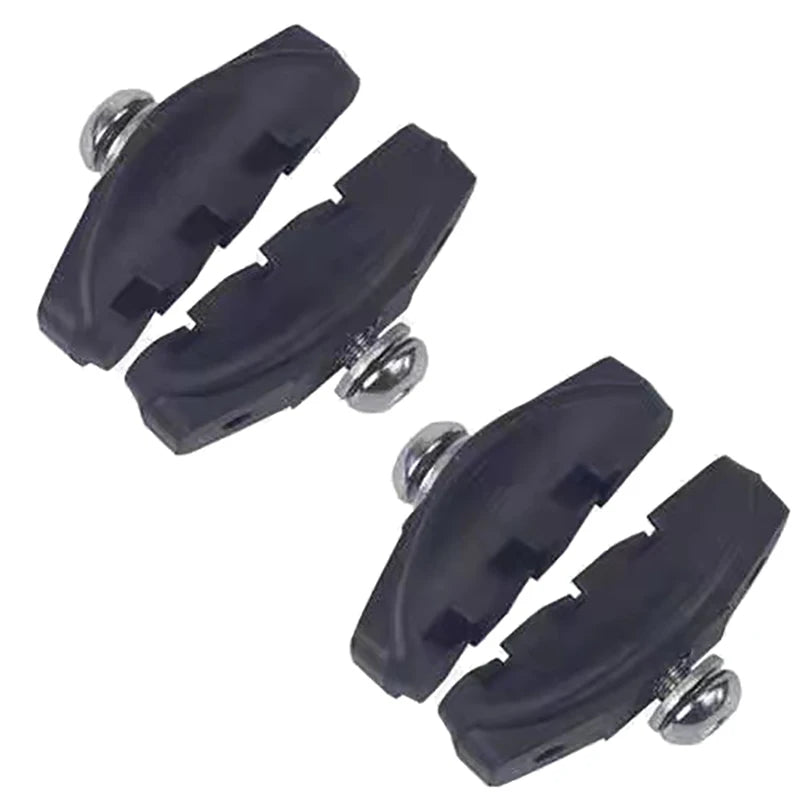 Road Bicycle Cycling Braking C-Brake Pads Blocks Holders Durable Rubber Shoes 50mm Caliper Pads