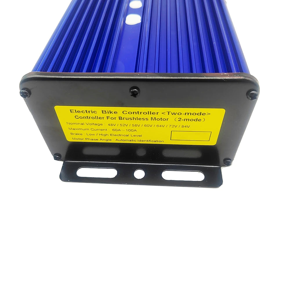 Electric Vehicle Brushless Motor Controller 3000W-5000W 48V 60V 64V 72V 84V 100A For E-Bike Motor Motorcycles Spare Accessories