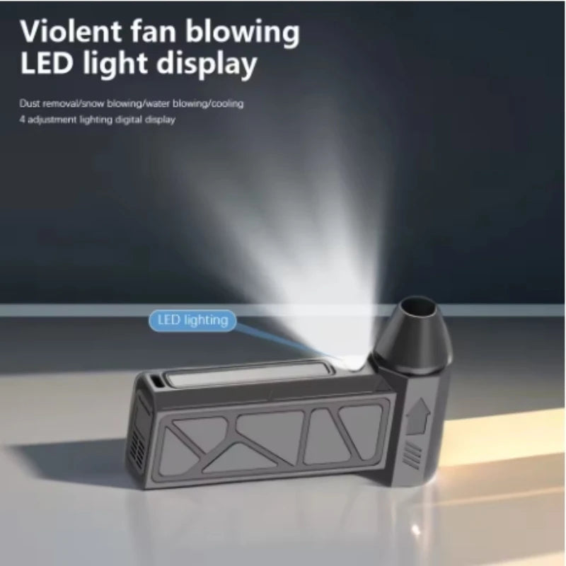 Wireless Mini Handheld Car Vacuum 130000RPM Cleaner High-Power Suction Blowing Perfect for Cleaning Drying
