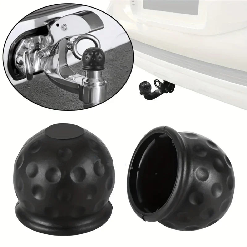 Tow Bar Ball Cover Cap Ball Hood for Trailer Protect Rubber