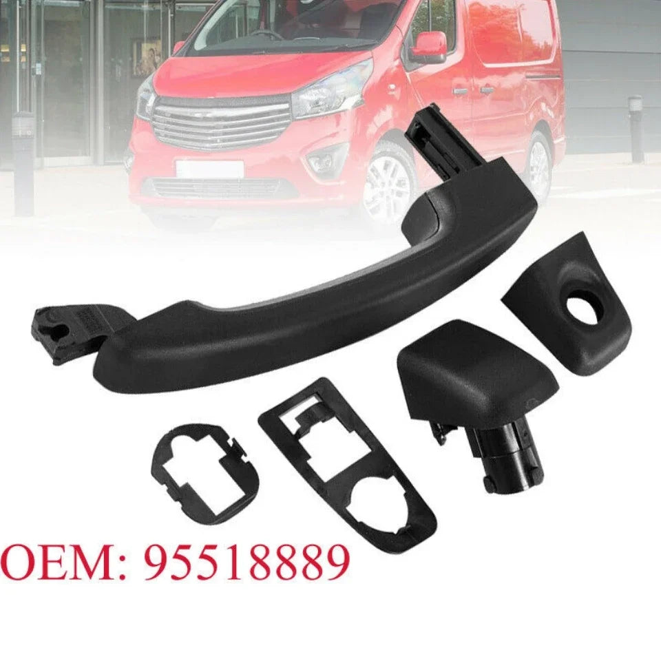 95518889 FOR Vauxhall Vivaro B Trafic III Rear Back Door Handle Outer Kit Car Accessories